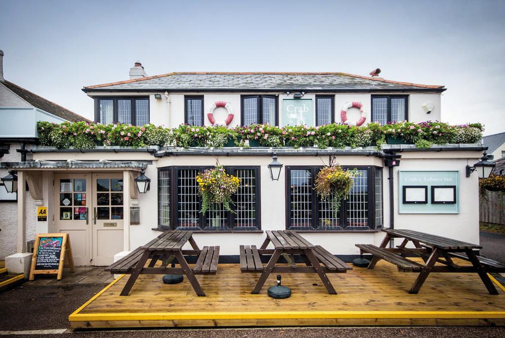 The Crab And Lobster Inn 벰브리지 외부 사진